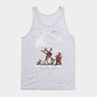 SKI MOOSE AND FRIENDS Tank Top